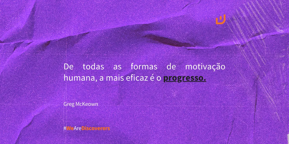 Frase Greg McKeown | "De todas as formas de motivação humana ...