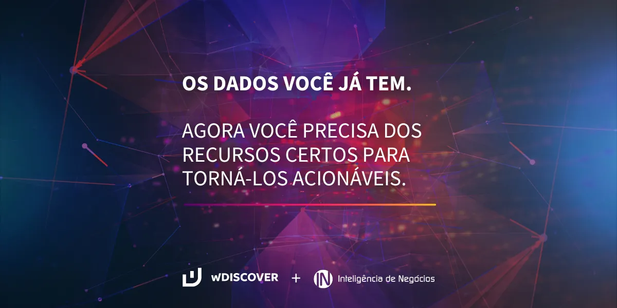 Os dados você já tem.