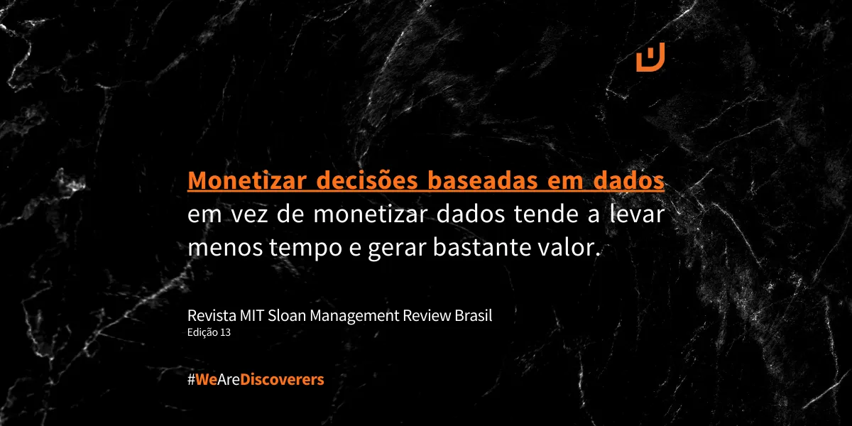 Frase Revista MIT Sloan Management Review Brasil | "Monetizar...