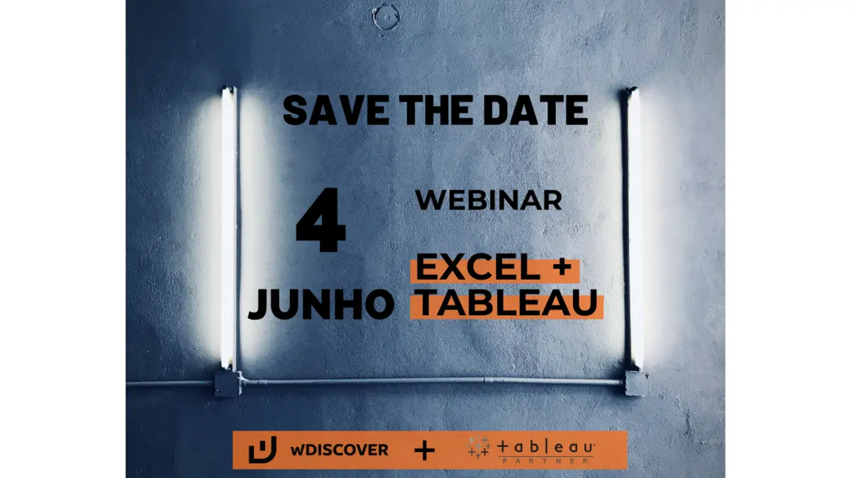 Webinar Excel + Tableau: Aliados para potencializar suas análises
