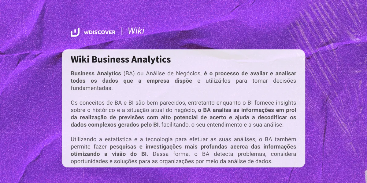 Wiki Business Analytics  