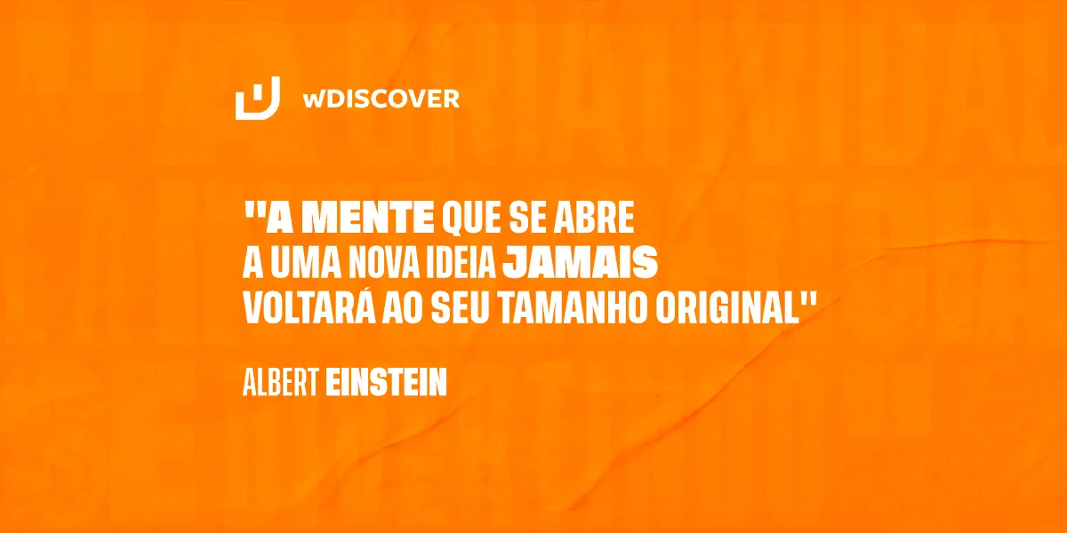 Frase Albert Einstein | "A mente que se abre a uma nova ideia ...