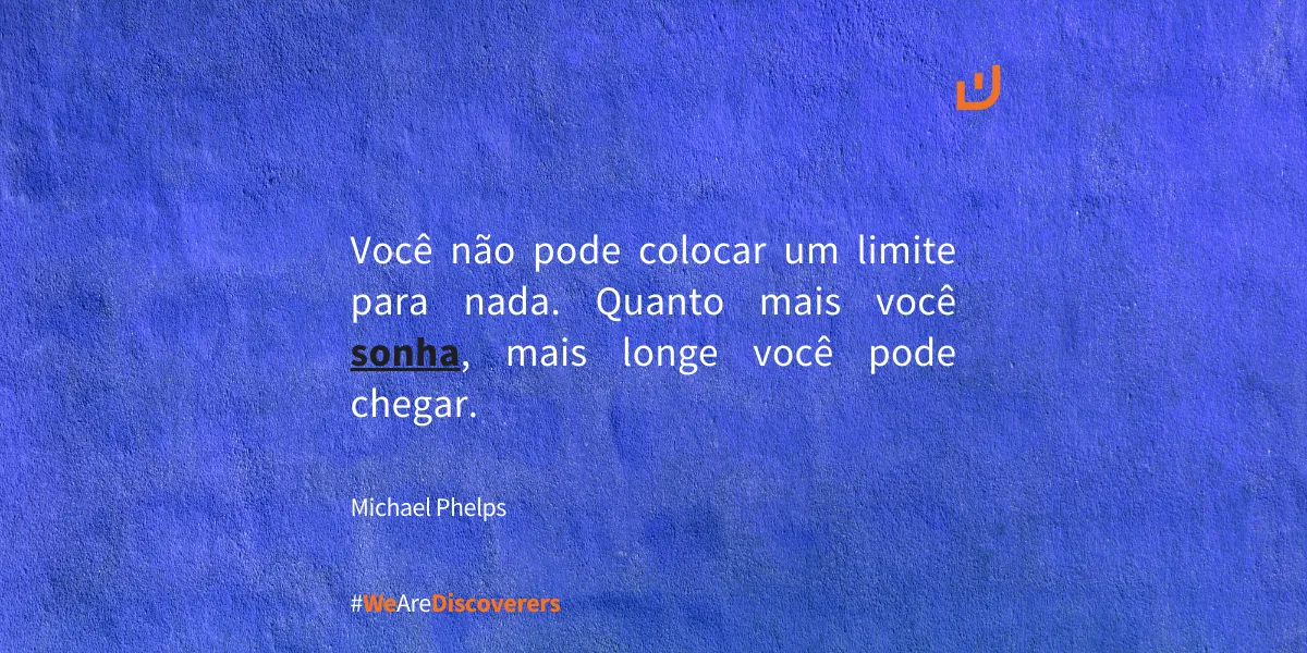 Frase Michael Phelps | “Você não pode colocar um limite para nada...