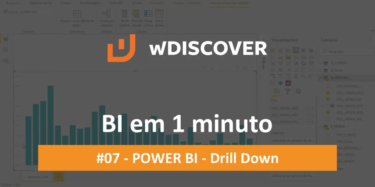 #07 - POWER BI - Drill Down | BI em 1 minuto