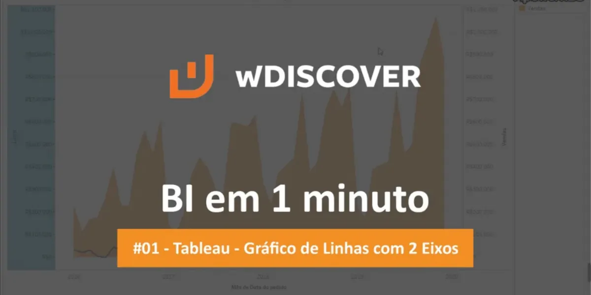 #01 - Tableau - Gráfico de linhas com 2 eixos | BI em 1 minuto