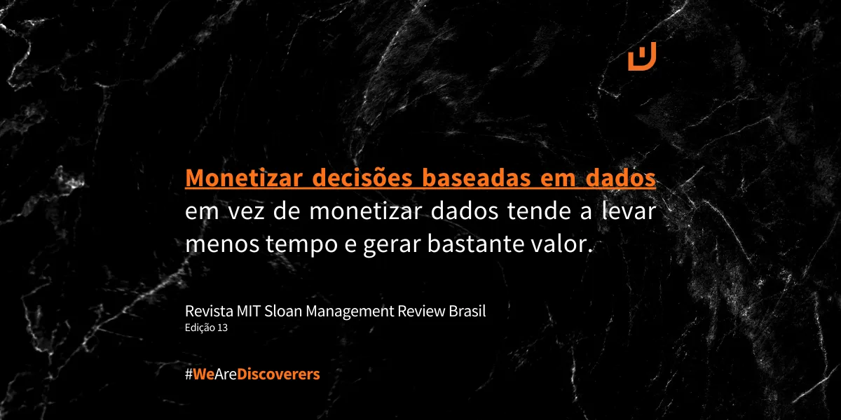 Frase Revista MIT Sloan Management Review Brasil | "Monetizar... 