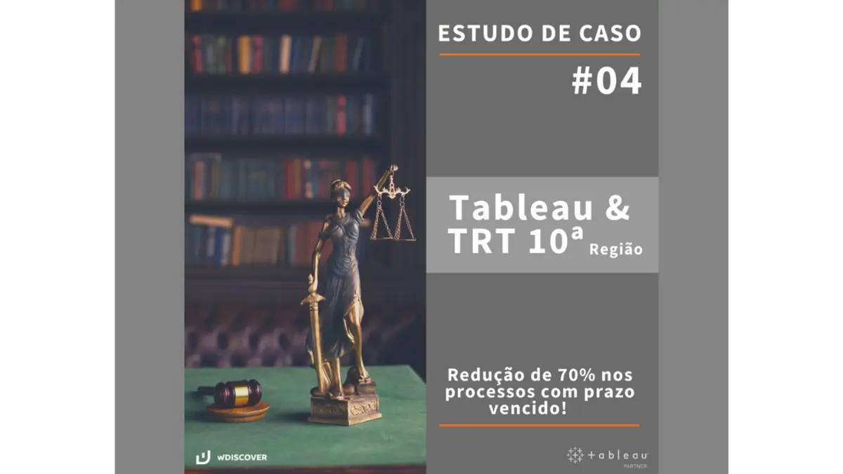Estudo de caso #04 Tableau & TRT 10ª Região
