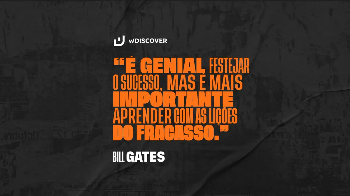 Frase Bill Gates | “É genial festejar o sucesso, mas é mais ...